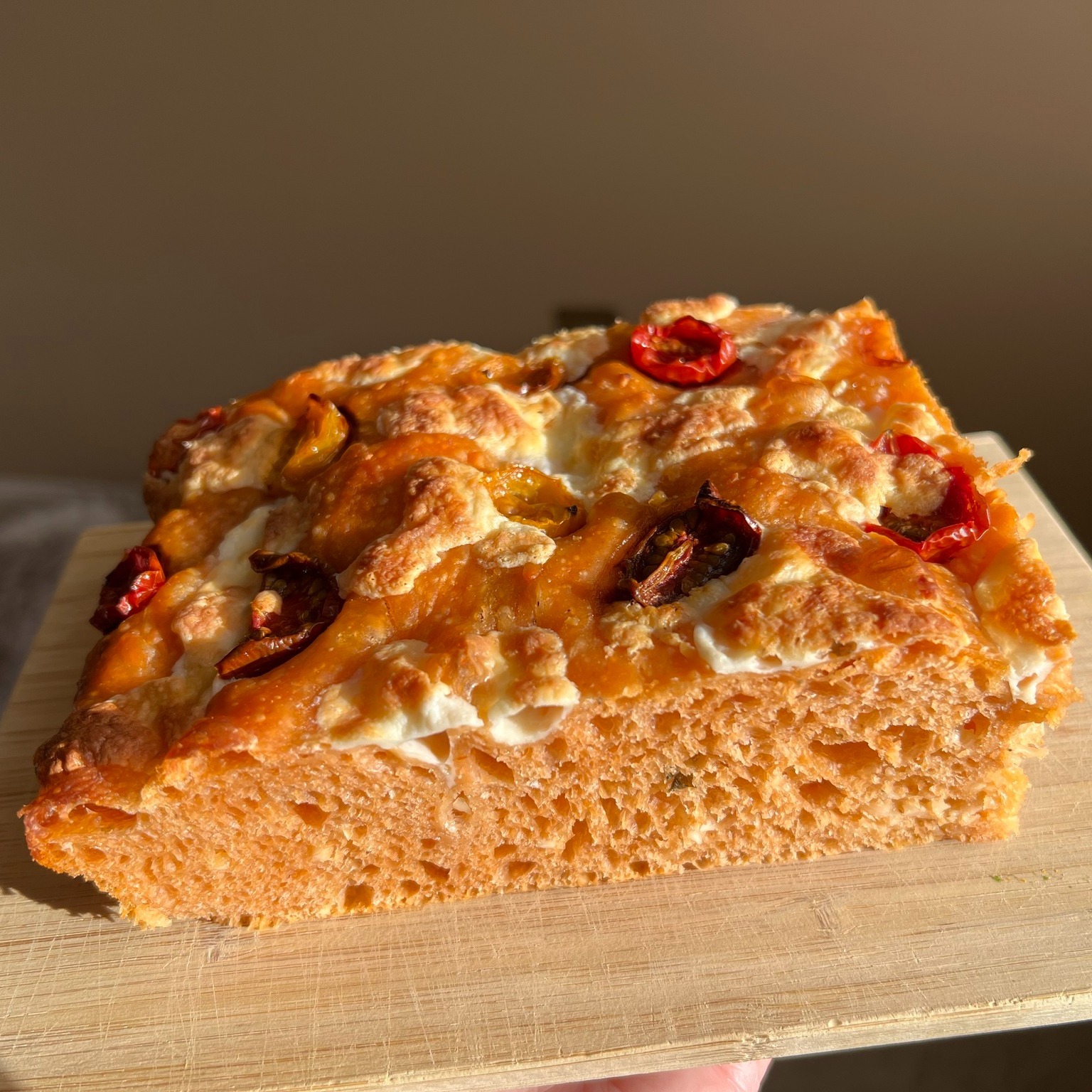 Margherita Pizza Sourdough Focaccia