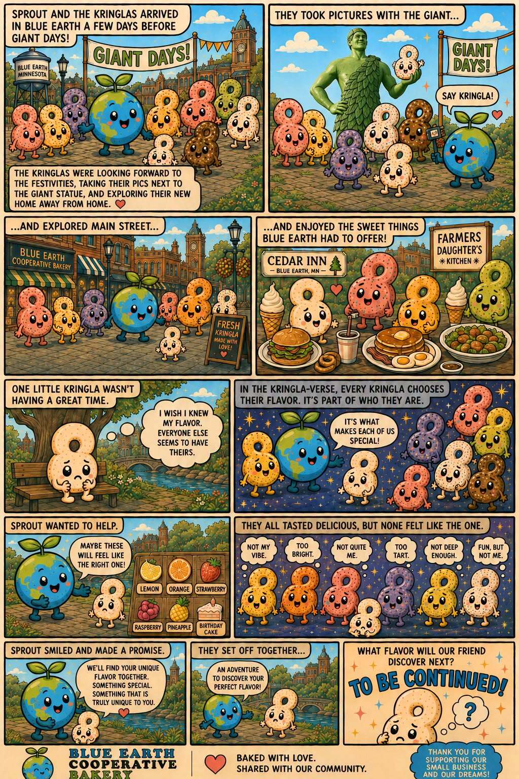 Sprout's Adventures issue two art
